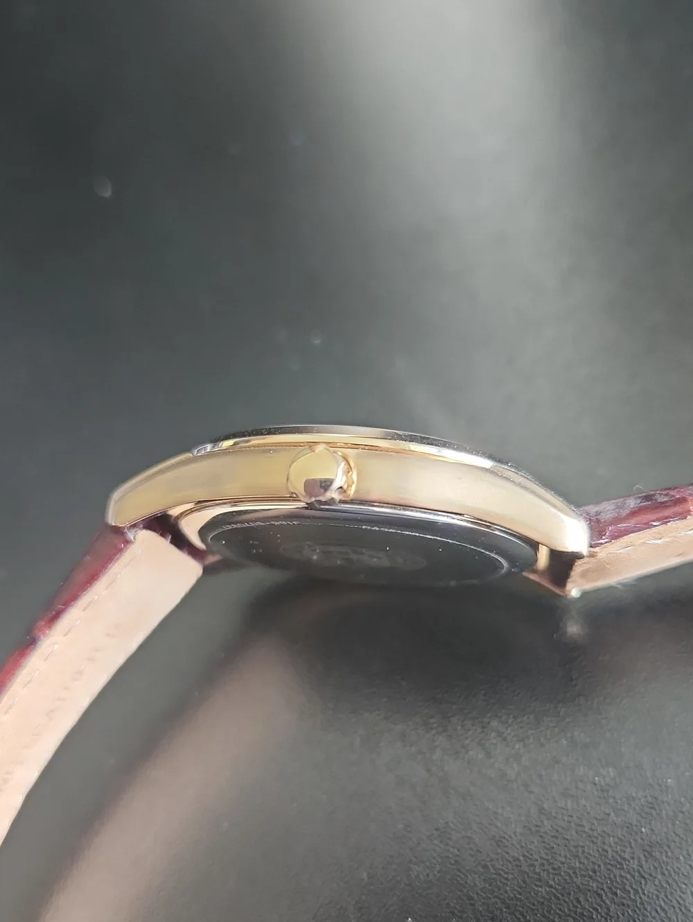 Citizens Eco-drive Corso Watch Brown Leather Strap Caliber J165